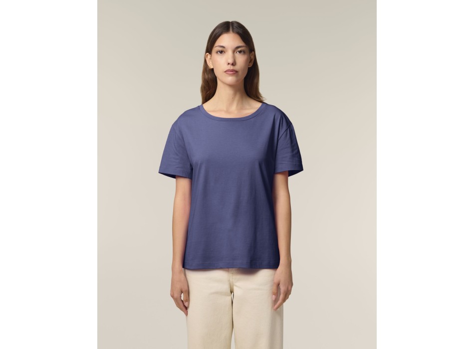 Stella Serena - L'iconica t-shirt Mid-Light da donna con scollo ampio FullGadgets.com