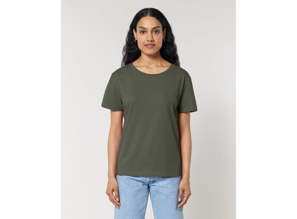 Stella Serena - L'iconica t-shirt Mid-Light da donna con scollo ampio FullGadgets.com