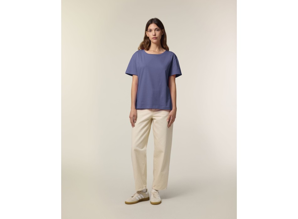 Stella Serena - L'iconica t-shirt Mid-Light da donna con scollo ampio FullGadgets.com