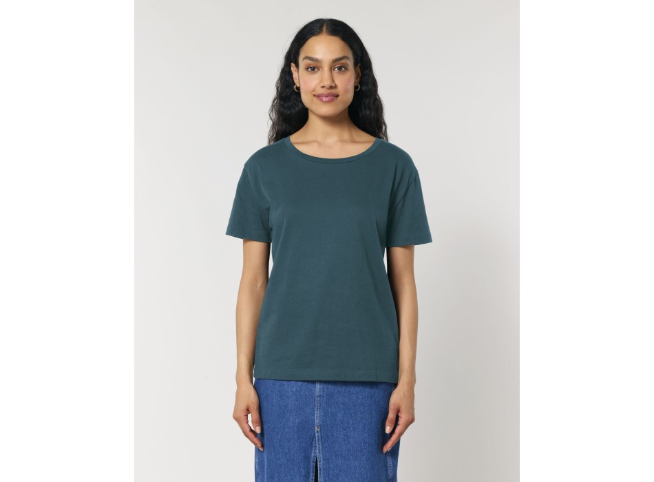 Stella Serena - L'iconica t-shirt Mid-Light da donna con scollo ampio FullGadgets.com