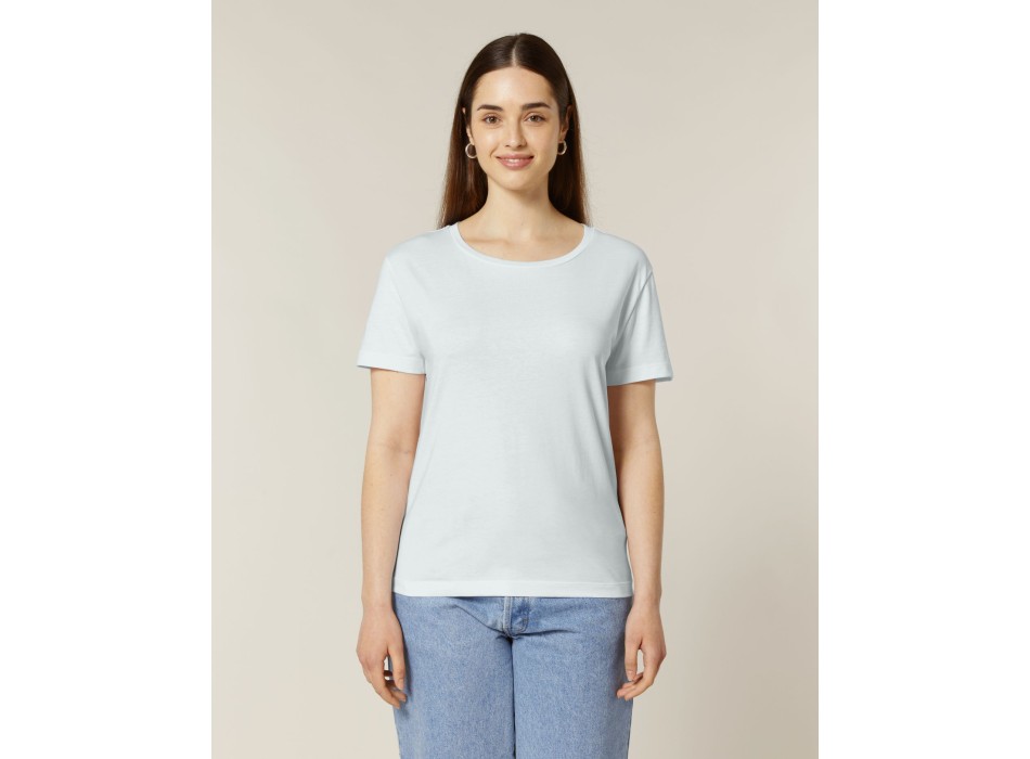 Stella Serena - L'iconica t-shirt Mid-Light da donna con scollo ampio FullGadgets.com