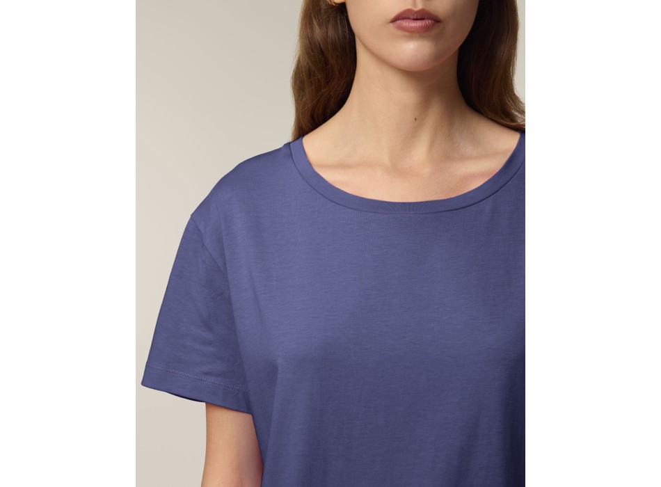 Stella Serena - L'iconica t-shirt Mid-Light da donna con scollo ampio FullGadgets.com