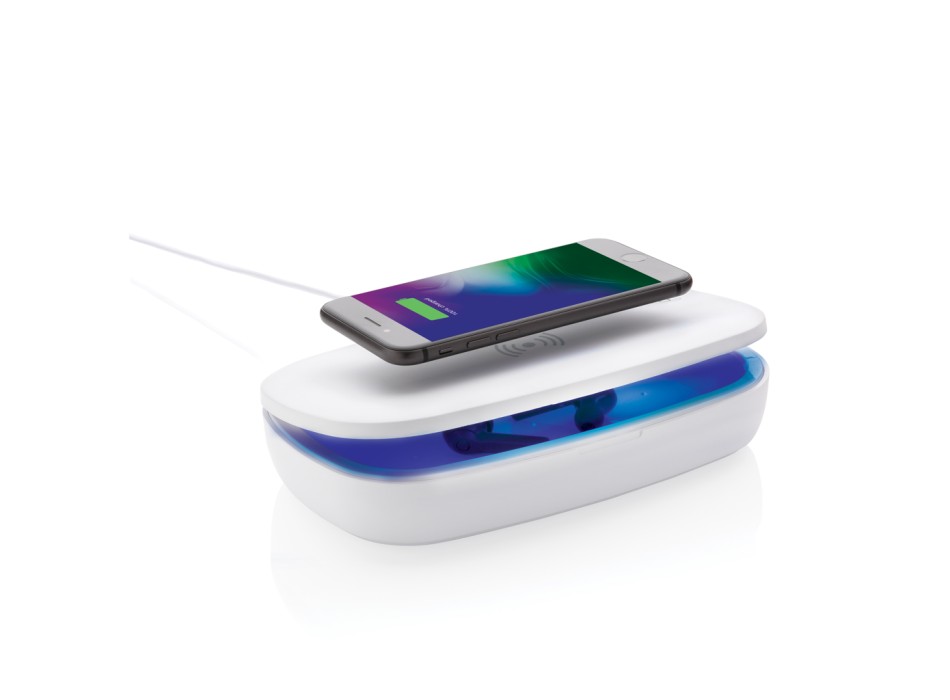 Sterilizzatore UV-C con caricatore wireless 5W FullGadgets.com