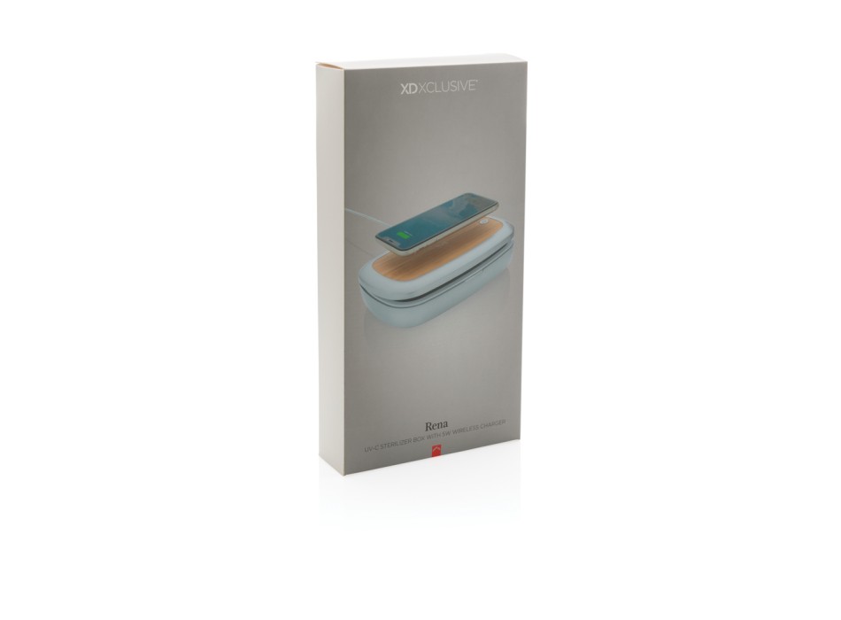 Sterilizzatore UV-C Rena con caricatore wireless 5W FullGadgets.com