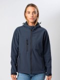 Felpa con Cappuccio Softshell Personalizzabile da Donna