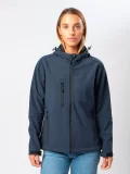 Felpa con Cappuccio Softshell Personalizzabile da Donna
