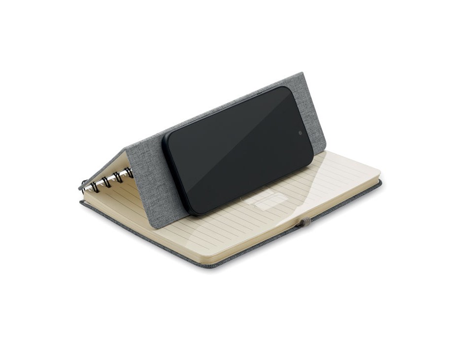 STRATA - Notebook A5 con supporto per telef FullGadgets.com