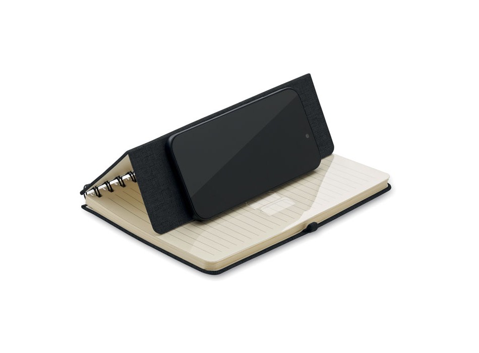 STRATA - Notebook A5 con supporto per telef FullGadgets.com