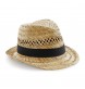 Straw Summer Trilby 100%P100%P FullGadgets.com