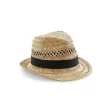 Straw Summer Trilby FullGadgets.com