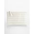 Striped Organic Cotton Accessory Pouch