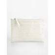 Striped Organic Cotton Accessory Pouch FullGadgets.com