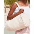 Striped Organic Cotton Barrel Bag FullGadgets.com