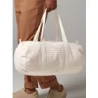 Striped Organic Cotton Barrel Bag FullGadgets.com