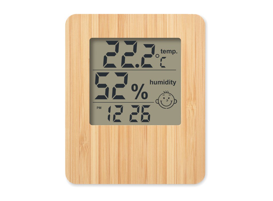 SUNCITY - Stazione meteo in bamboo FullGadgets.com