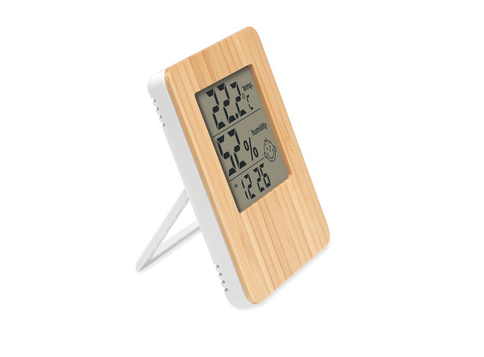 SUNCITY - Stazione meteo in bamboo FullGadgets.com