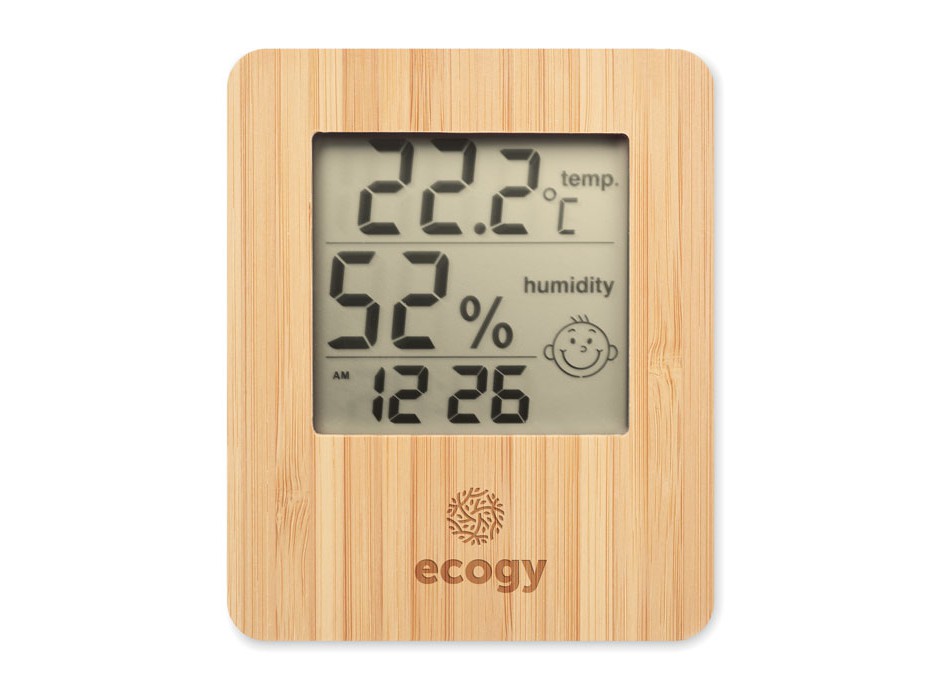 SUNCITY - Stazione meteo in bamboo FullGadgets.com
