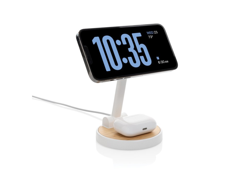 Supporto 2in1 ricarica magnetica Ontario in rPlastica RCS FullGadgets.com