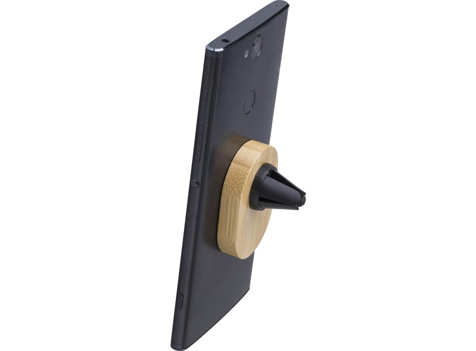 Supporto auto per smartphone in bambù Larry FullGadgets.com