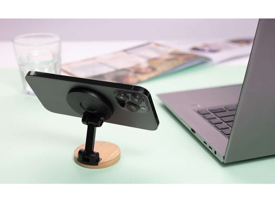 Supporto magnetico Magmount in bambù e plastica RCS FullGadgets.com