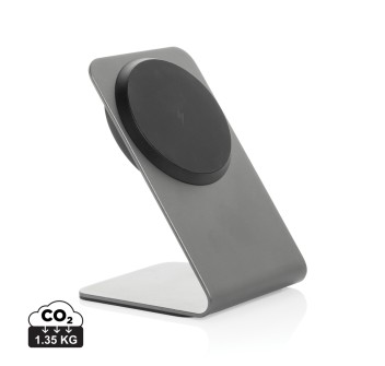 Supporto magnetico Terra con ricarica 15W in rAlluminio FullGadgets.com