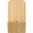 Supporto per smartphone in bamboo ricaricabile Claudie FullGadgets.com