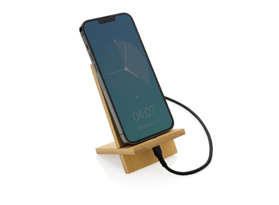 Supporto per smartphone in bambù FullGadgets.com