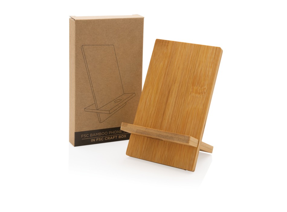 Supporto per smartphone in bambù FullGadgets.com