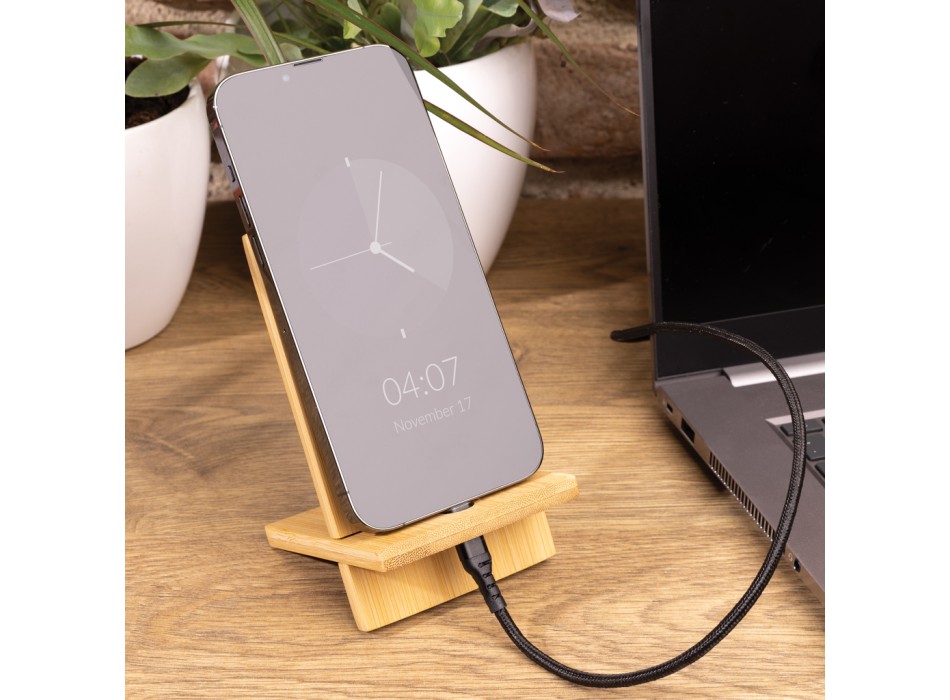 Supporto per smartphone in bambù FullGadgets.com