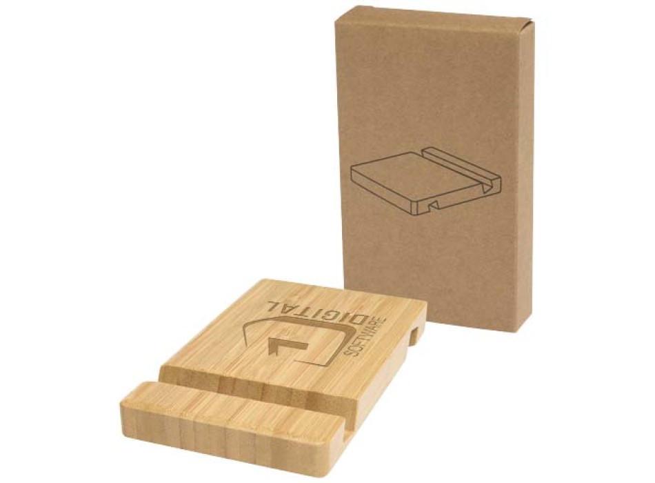 Supporto per tablet e telefono a 2 angoli in bambù Bubup FullGadgets.com