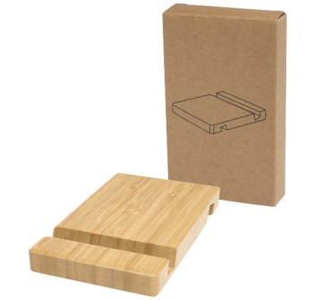 Supporto per tablet e telefono a 2 angoli in bambù Bubup FullGadgets.com