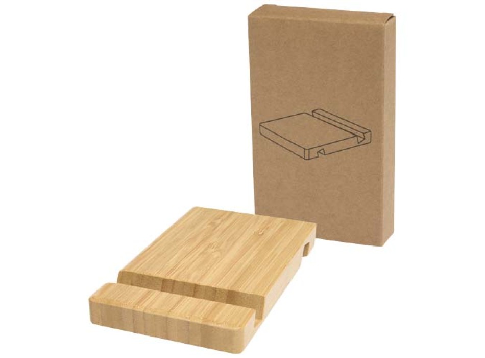 Supporto per tablet e telefono a 2 angoli in bambù Bubup FullGadgets.com