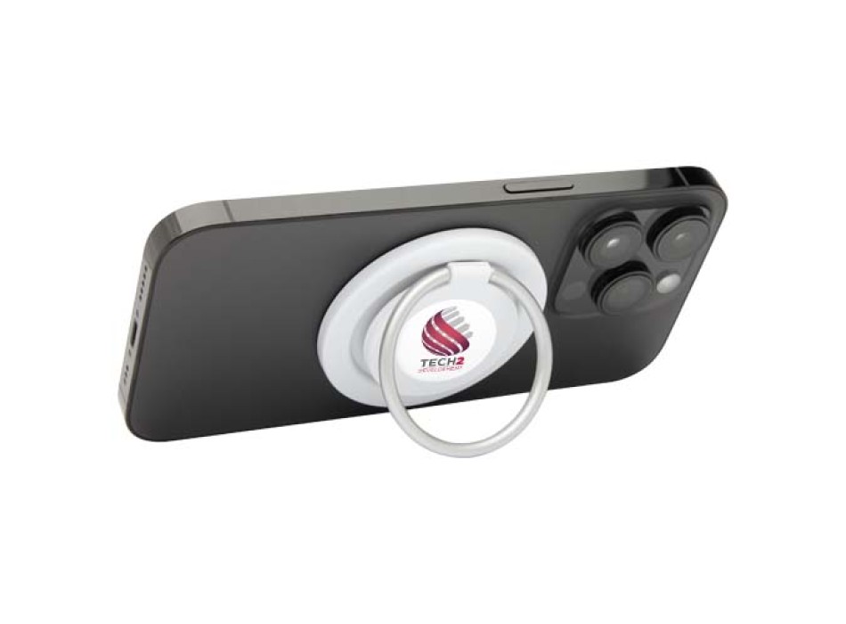 Supporto per telefono magnetico in plastica riciclata con supporto ad anello Albali FullGadgets.com