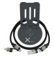 Supporto per telefono ruotabile a 360° con cavo di ricarica 4 in 1 da 240 W SCX.design O34  FullGadgets.com