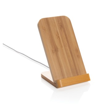 Supporto ricarica wireless 5W in bambù FullGadgets.com