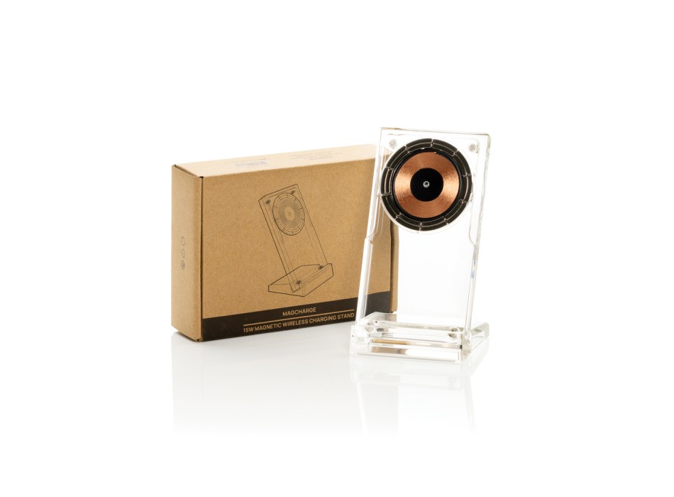 Supporto ricarica wireless magnetico 15W Magcharge FullGadgets.com