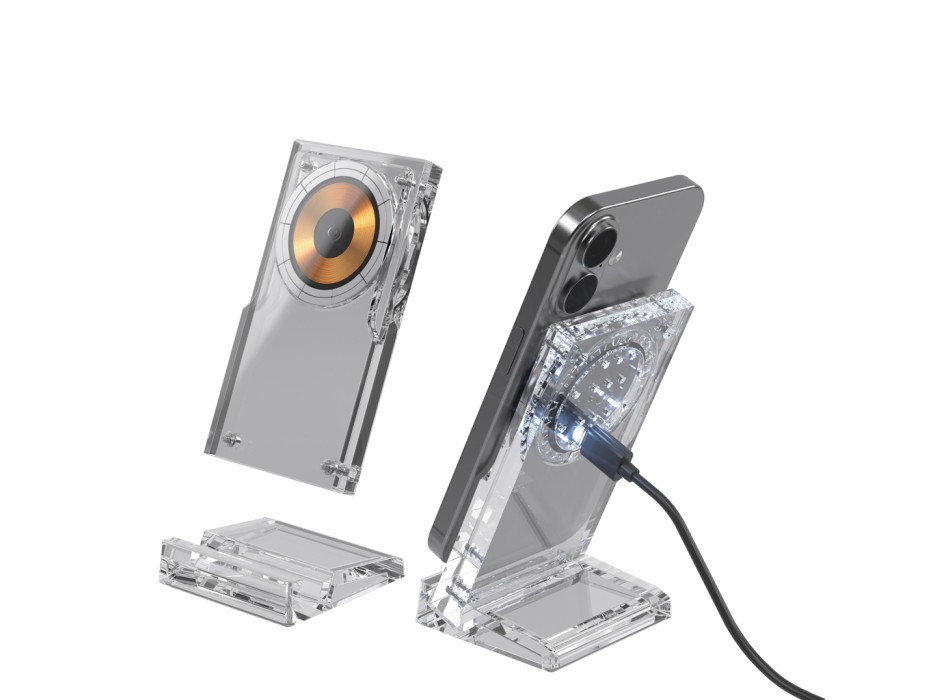 Supporto ricarica wireless magnetico 15W Magcharge FullGadgets.com