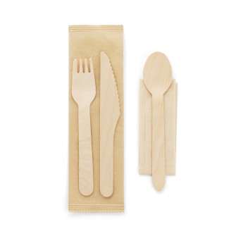 SUYA. Set di posate in legno FullGadgets.com