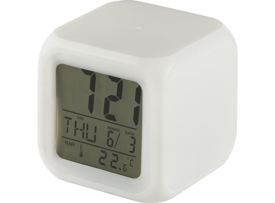 Sveglia a forma di cubo in HIPS Leona FullGadgets.com