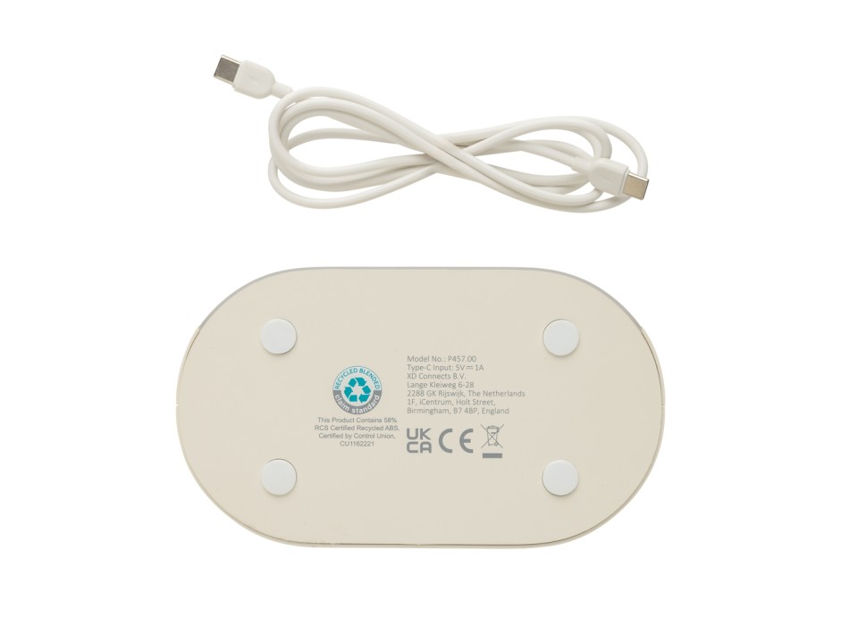 Sveglia con rumore bianco LumaRise in rPlastica RCS FullGadgets.com