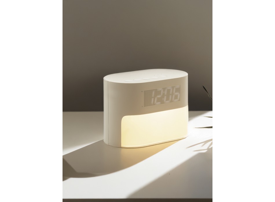 Sveglia con rumore bianco LumaRise in rPlastica RCS FullGadgets.com