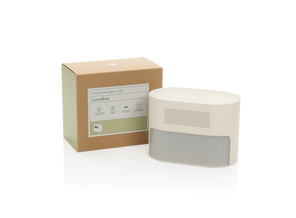Sveglia con rumore bianco LumaRise in rPlastica RCS FullGadgets.com