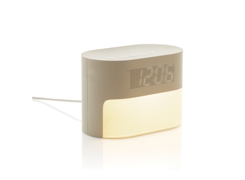 Sveglia con rumore bianco LumaRise in rPlastica RCS FullGadgets.com