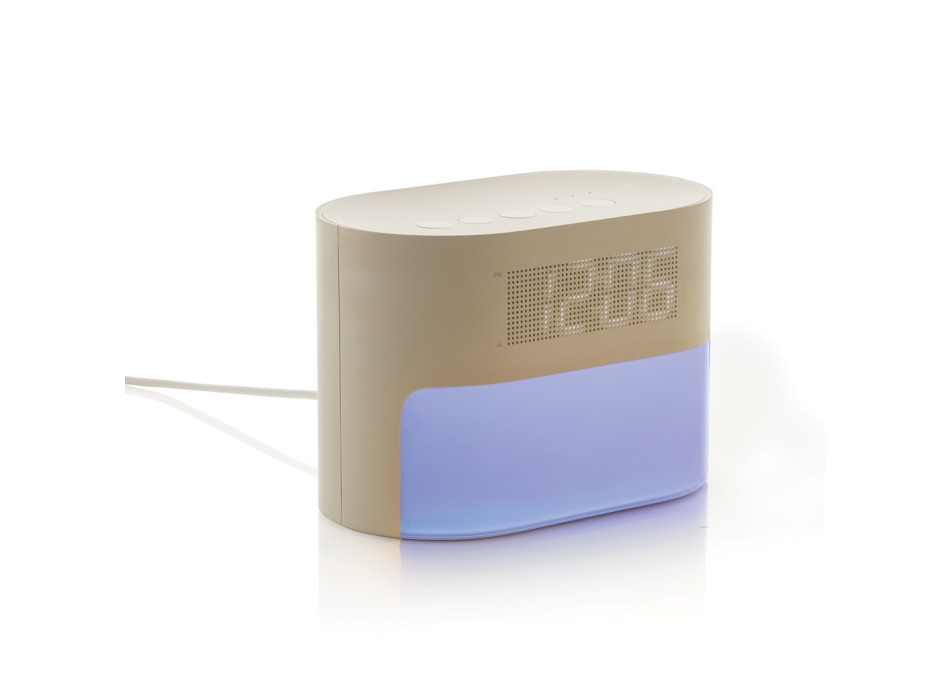 Sveglia con rumore bianco LumaRise in rPlastica RCS FullGadgets.com