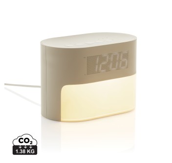 Sveglia con rumore bianco LumaRise in rPlastica RCS FullGadgets.com