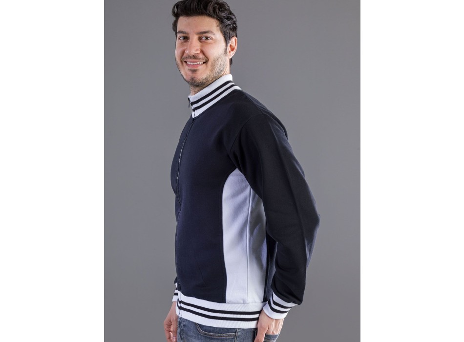 Sweat Full Zip Bicolor FullGadgets.com