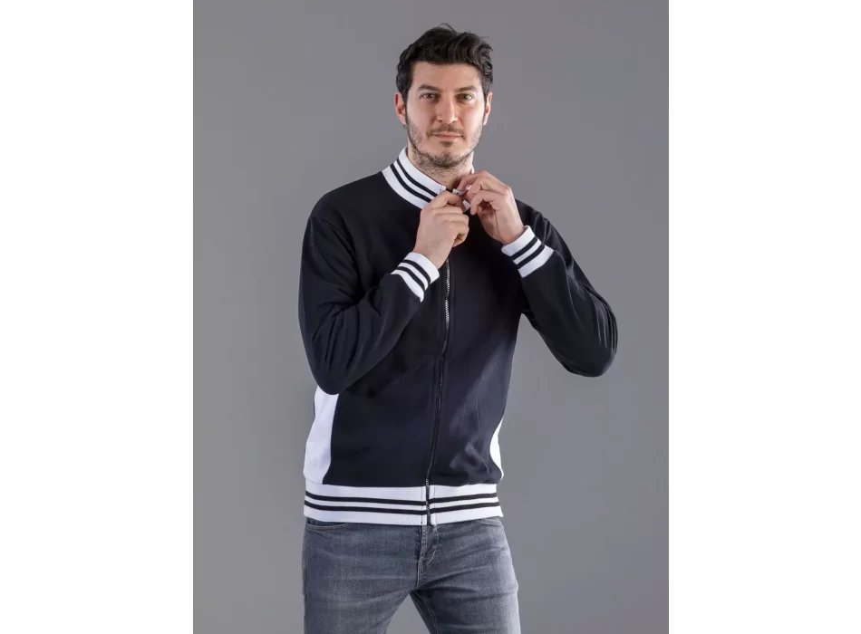 Sweat Full Zip Bicolor FullGadgets.com