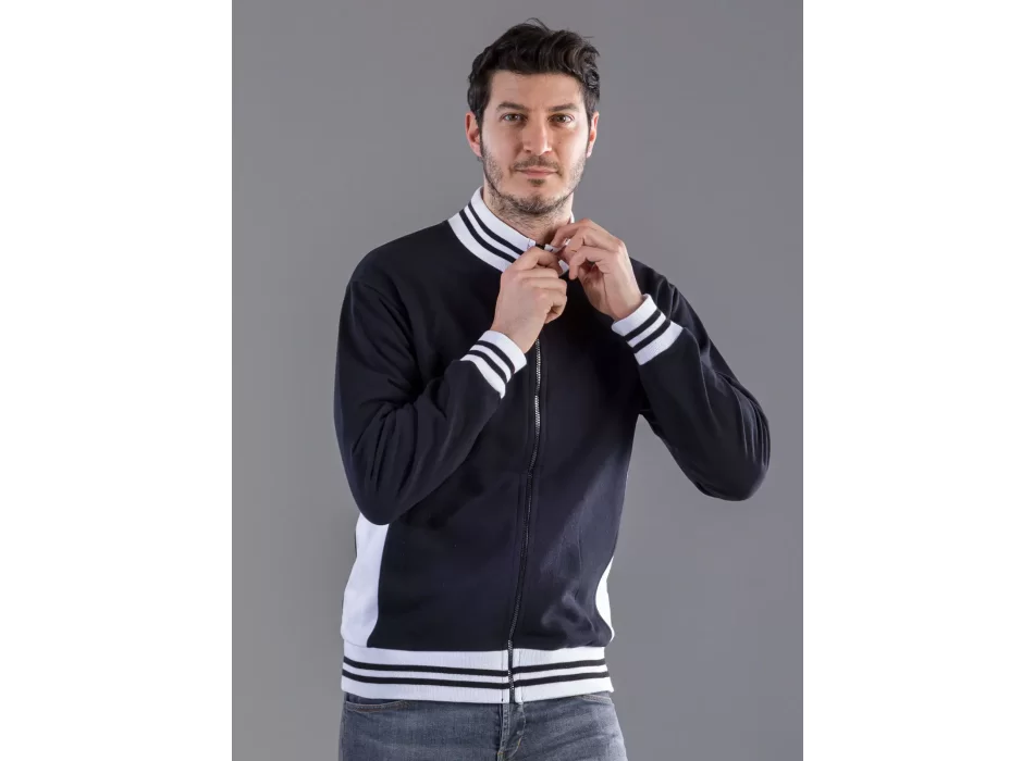 Sweat Full Zip Bicolor FullGadgets.com