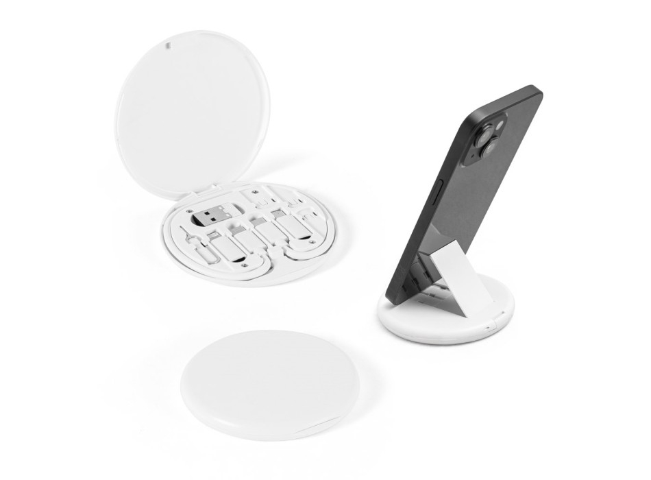 SYSTROM. Set adattatore e cavo di ricarica superveloce in ABS riciclato (100% rABS) FullGadgets.com