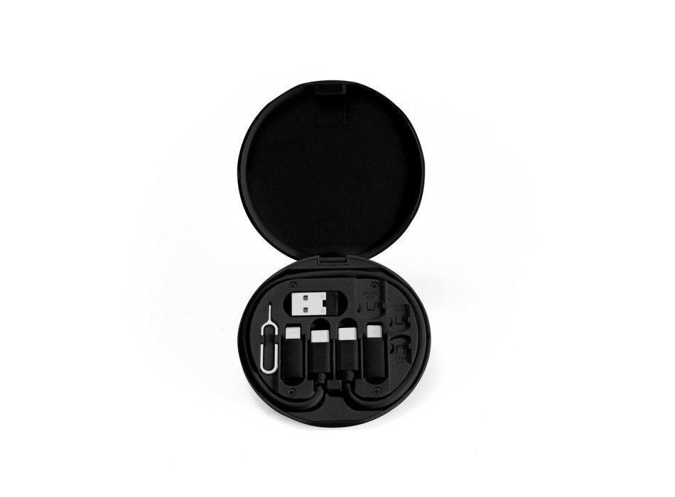 SYSTROM. Set adattatore e cavo di ricarica superveloce in ABS riciclato (100% rABS) FullGadgets.com